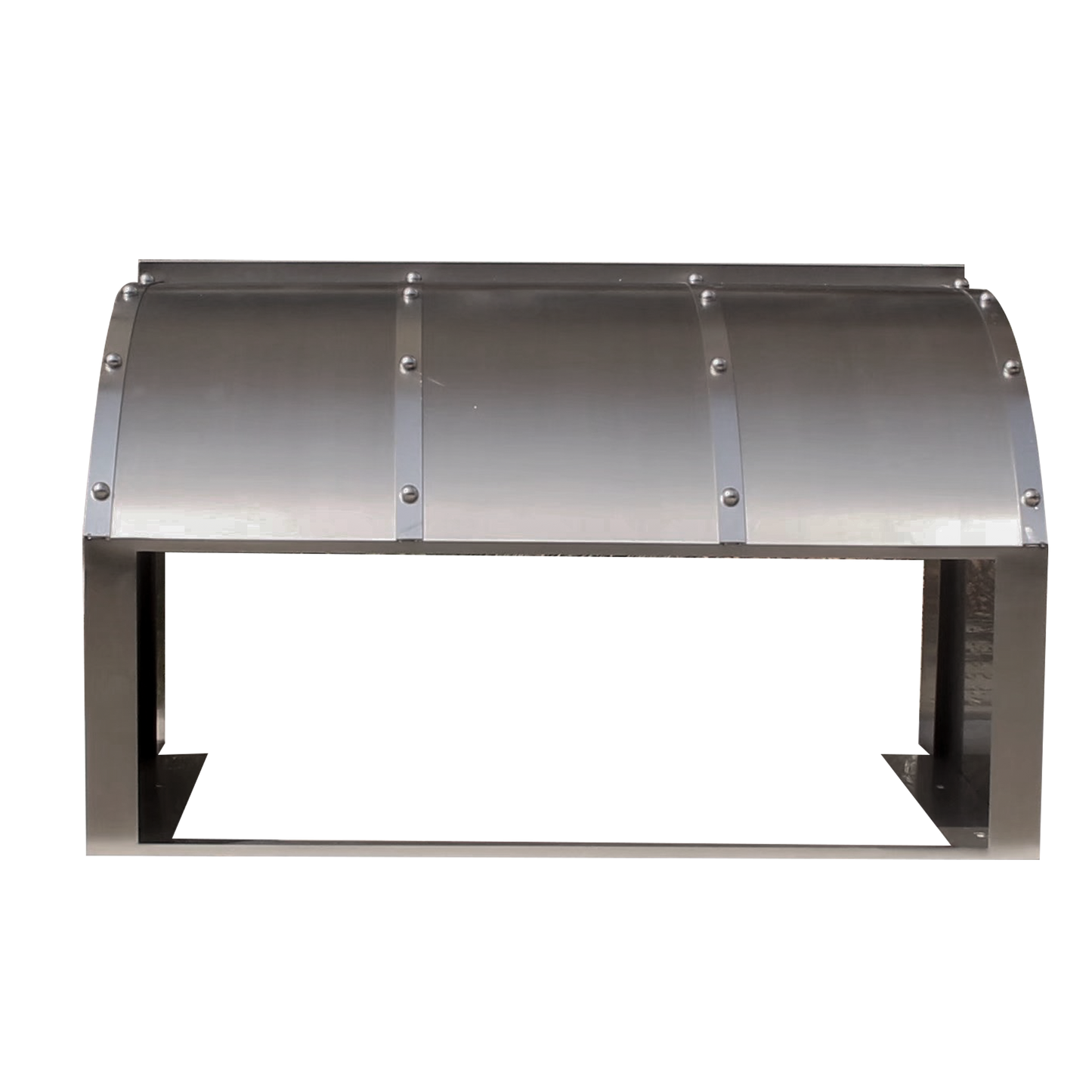Akicon Handmade Stainless Steel Vent Hood with Rounded Corners