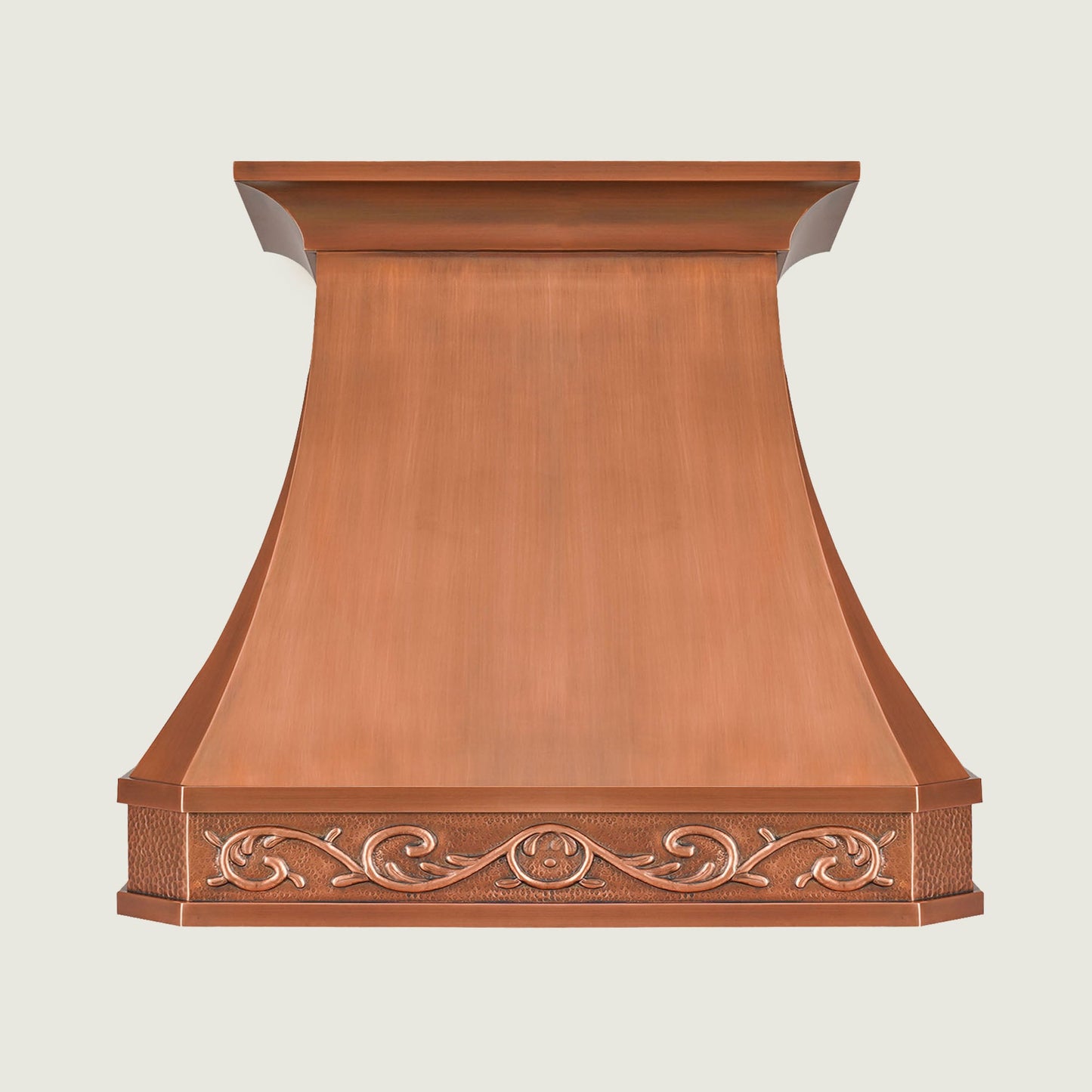 Handmade Copper Range Hood, Oil Rubbed Bronze Stove Vent Hood for Kitchen - HCW00FT