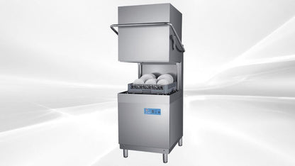 Commercial Dishwasher Restaurant High Temperature, NSF Certified, 220V, 1Or3 Phase H60-S1