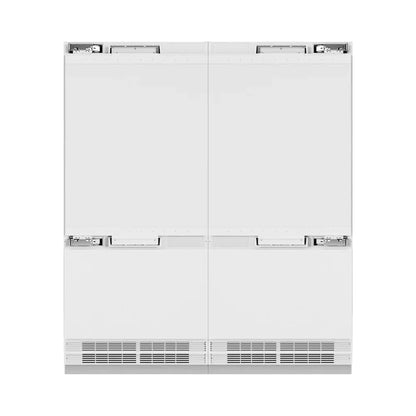 ZLINE 72" Panel Ready Built-In Bottom Freezer Refrigerator,Water Dispenser, Ice Maker, RBIT-72