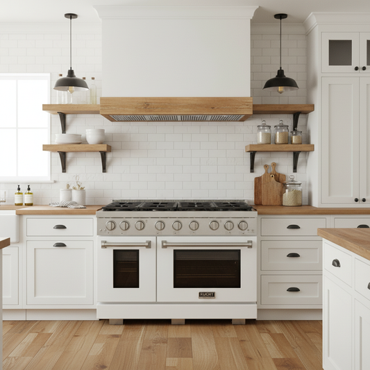 Kucht 48" Freestanding Professional Gas Range KFX4800X-W