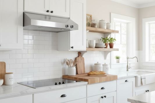 Kucht 30" Ducted Under Cabinet Range Hood Stainless Steel with Digital Controls KRH300-SS