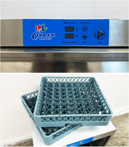 Commercial Dishwasher Undercounter High Temperature, NSF Certified, 220V, 1Or3 Phase H50-S1