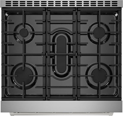 Empava Prostyle 30" Gas Range: True Convection, 18K BTU Power Burner & 4.55 Cu. Ft.Oven, Freestanding/Slide-In Stainless Steel Stove, CSA Certified