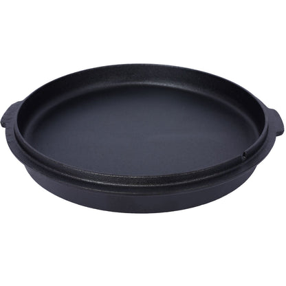 Outdoor Camping Deep Pot for Cooking, Barbecue, and Baking Over Campfire with Leg Base