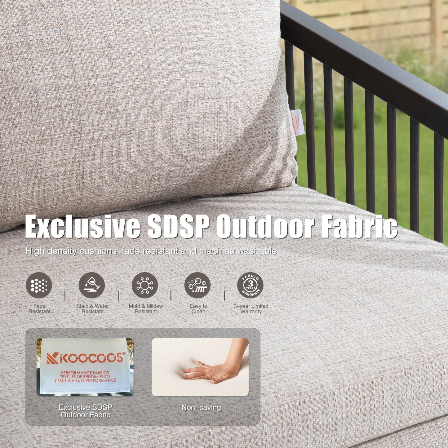 Asheville 4-Piece Aluminum Outdoor Swivel Seating Set