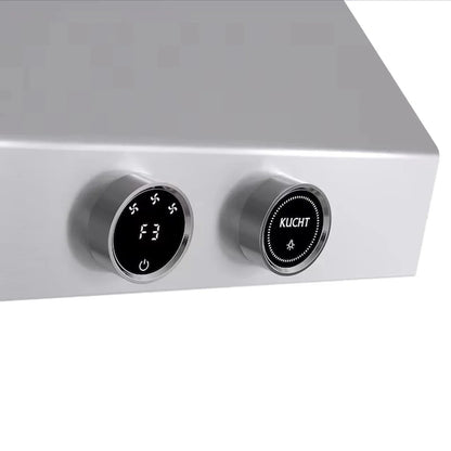 Kucht 60" Ducted Under Cabinet Range Hood Stainless Steel with Digital Controls KRH600-SS