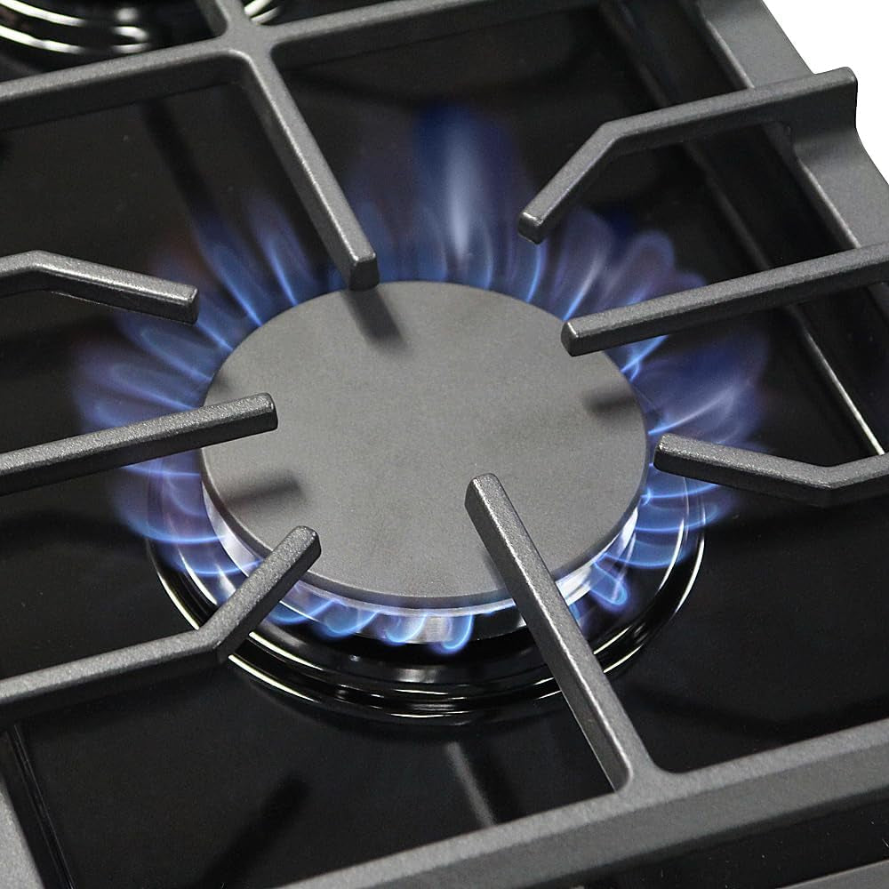 30 Inch Professional Freestanding Pro-Style Natural Gas Range or Liquid Propane Gas Range with 5 Burners, 4.55 Cu.Ft. Oven Capacity, in Stainless Steel - KOS-30RG03M (Stainless Steel)