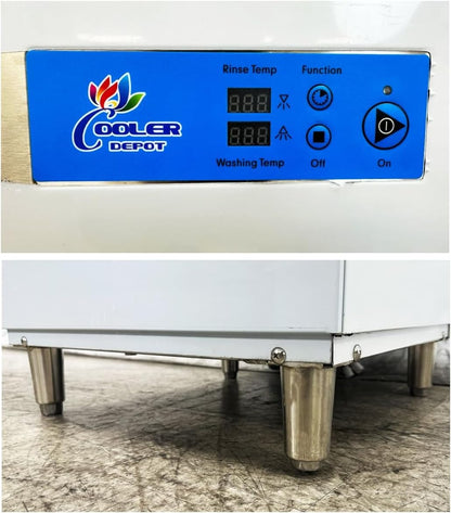 Commercial Dishwasher Restaurant High Temperature, NSF Certified, 220V, 1Or3 Phase H60-S1