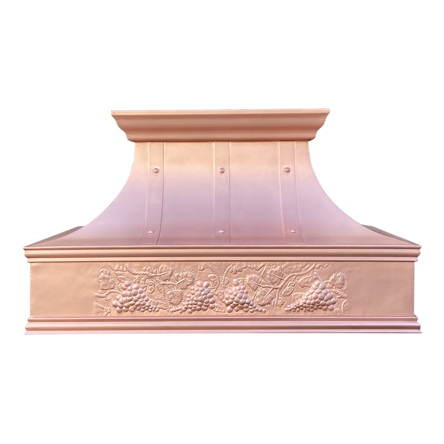 Akicon Custom Handmade Copper Range Hood for Luxury Kitchens