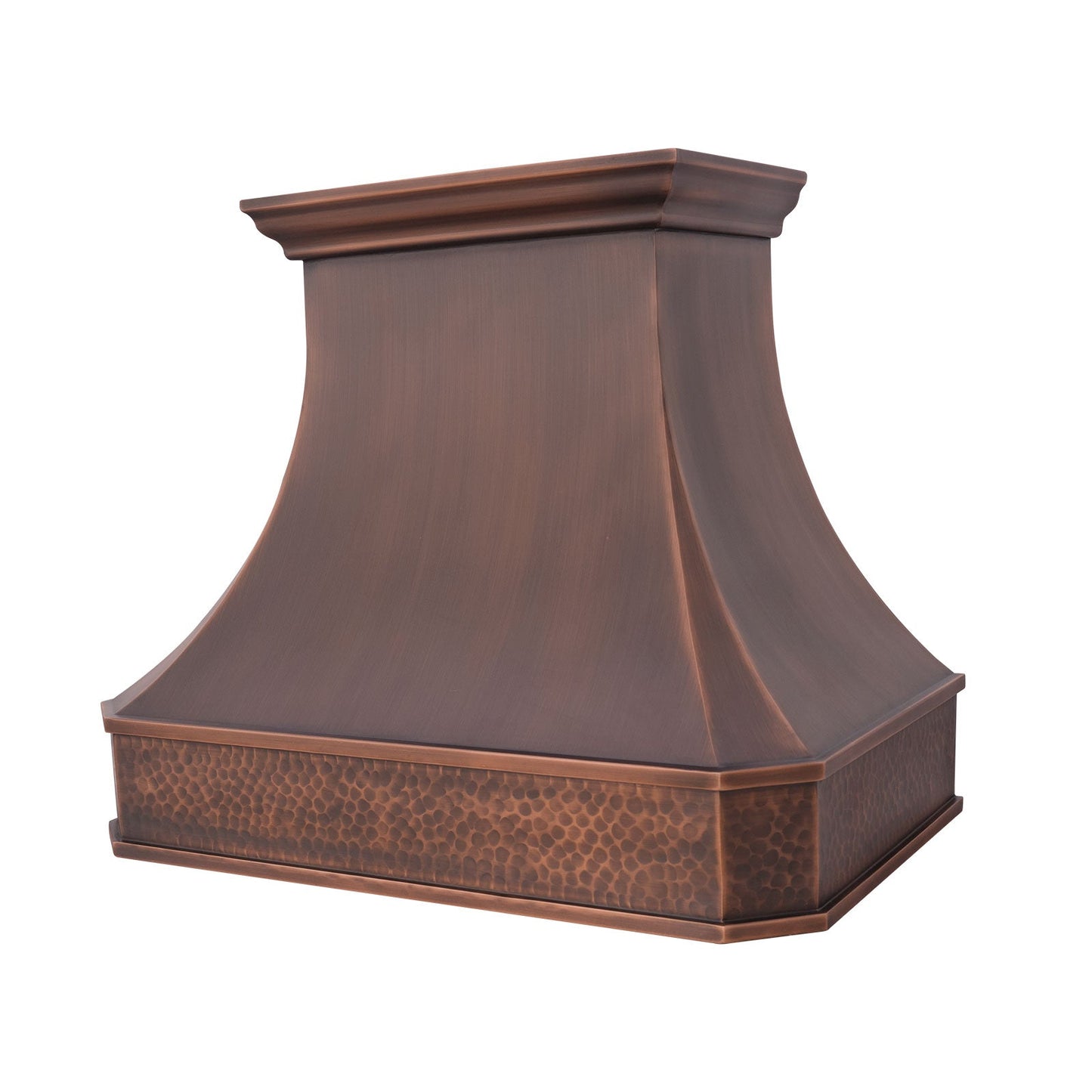Akicon Custom Handcrafted Classic Copper Range Hood Made to Order
