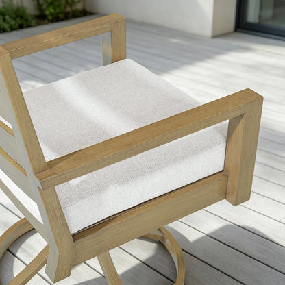 7-Piece Swivel Rocker Seating Outdoor Dining Set
