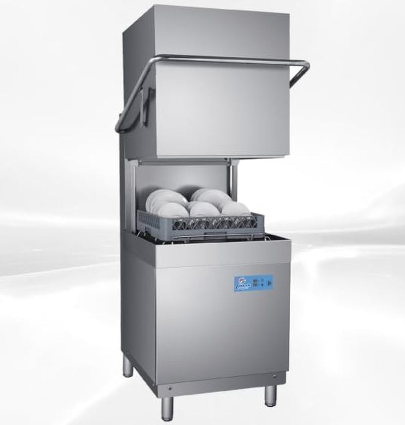 Commercial Dishwasher Restaurant High Temperature, NSF Certified, 220V, 1Or3 Phase H60-S1