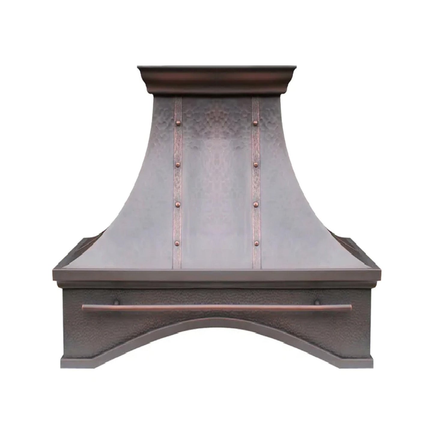 Akicon Custom Copper Range Hood Handmade with Custom Size and Finish