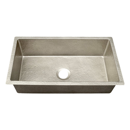 Akicon Custom Handmade Solid Copper Undermount Kitchen Sink