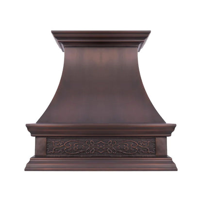 Akicon Custom Handmade Copper Range Hood Custom Kitchen Vent Hood