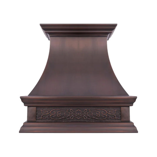 Akicon Custom Handmade Copper Range Hood Custom Kitchen Vent Hood