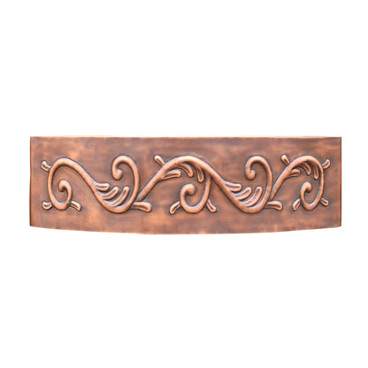Akicon Custom Single Bowl Handmade Farmhouse Solid Copper Kitchen Sink