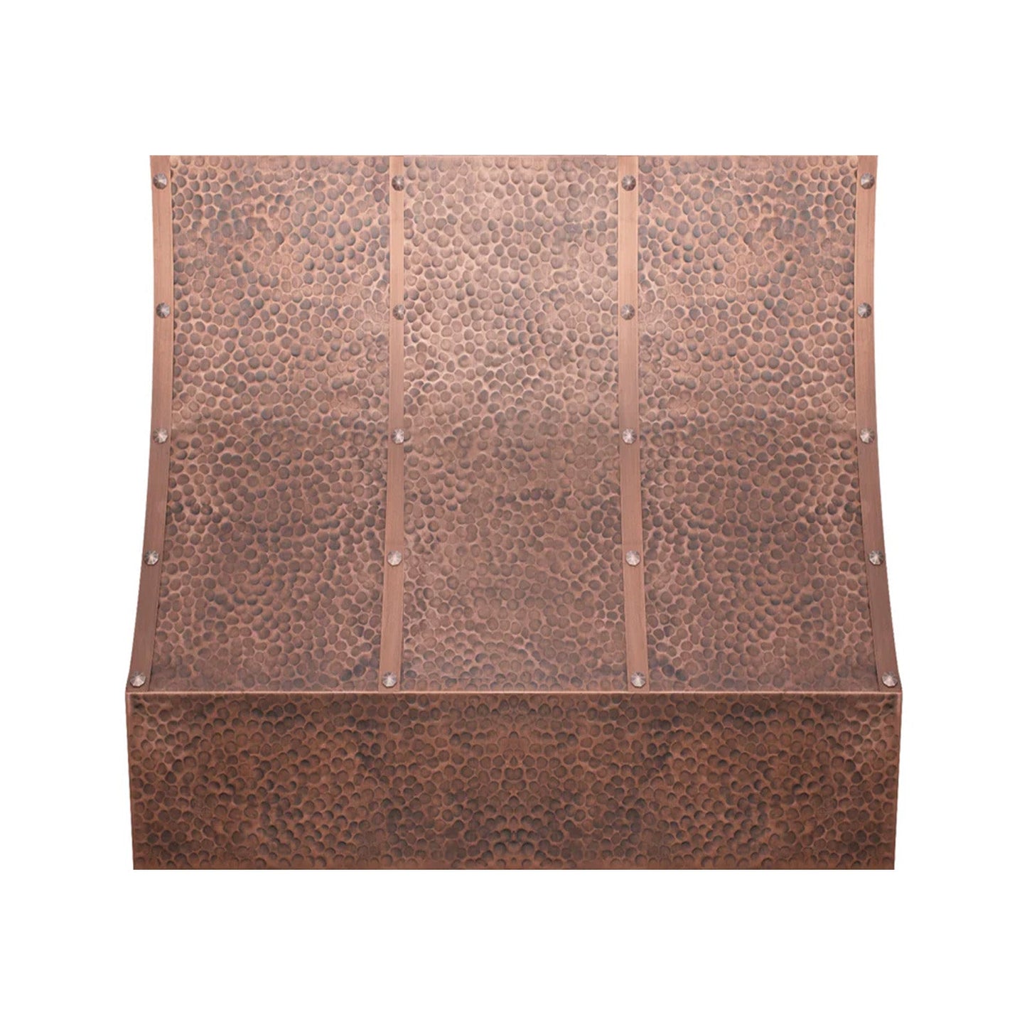 Akicon Custom Copper Range Hood Handmade for Luxury Kitchens
