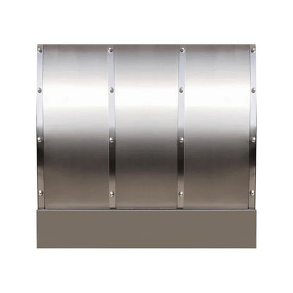 Akicon Handmade Stainless Steel Vent Hood with Rounded Corners