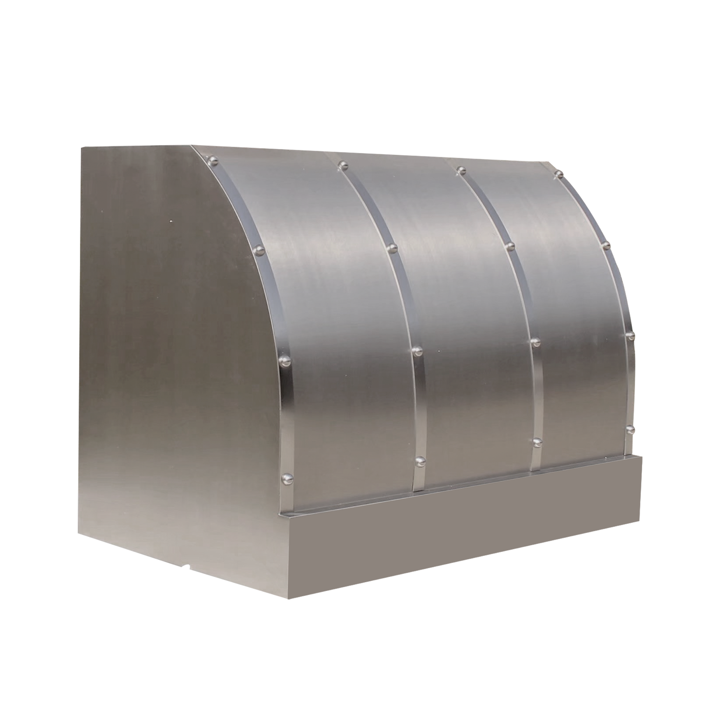 Akicon Handmade Stainless Steel Vent Hood with Rounded Corners