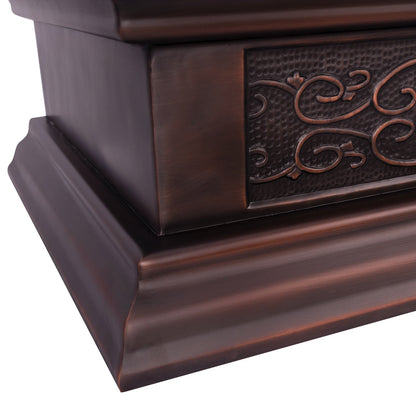 Akicon Custom Handmade Copper Range Hood Custom Kitchen Vent Hood