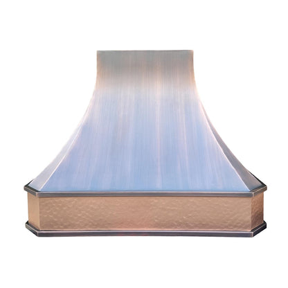 Akicon Custom Handcrafted Classic Copper Range Hood Made to Order