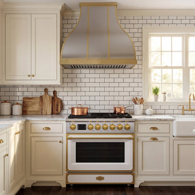 Akicon Custom Handcrafted Stainless Steel Range Hood