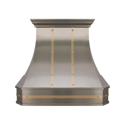 Akicon Custom Handmade Stainless Steel Range Hood Classic Style