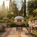 40" Professional Lava Digital Controlled Wood-Fired Oven With Convection Fan