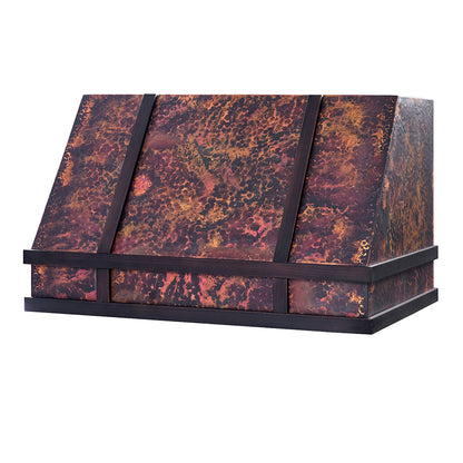 Akicon Custom Handmade Copper Range Hood Elegant Kitchen Vent Hood