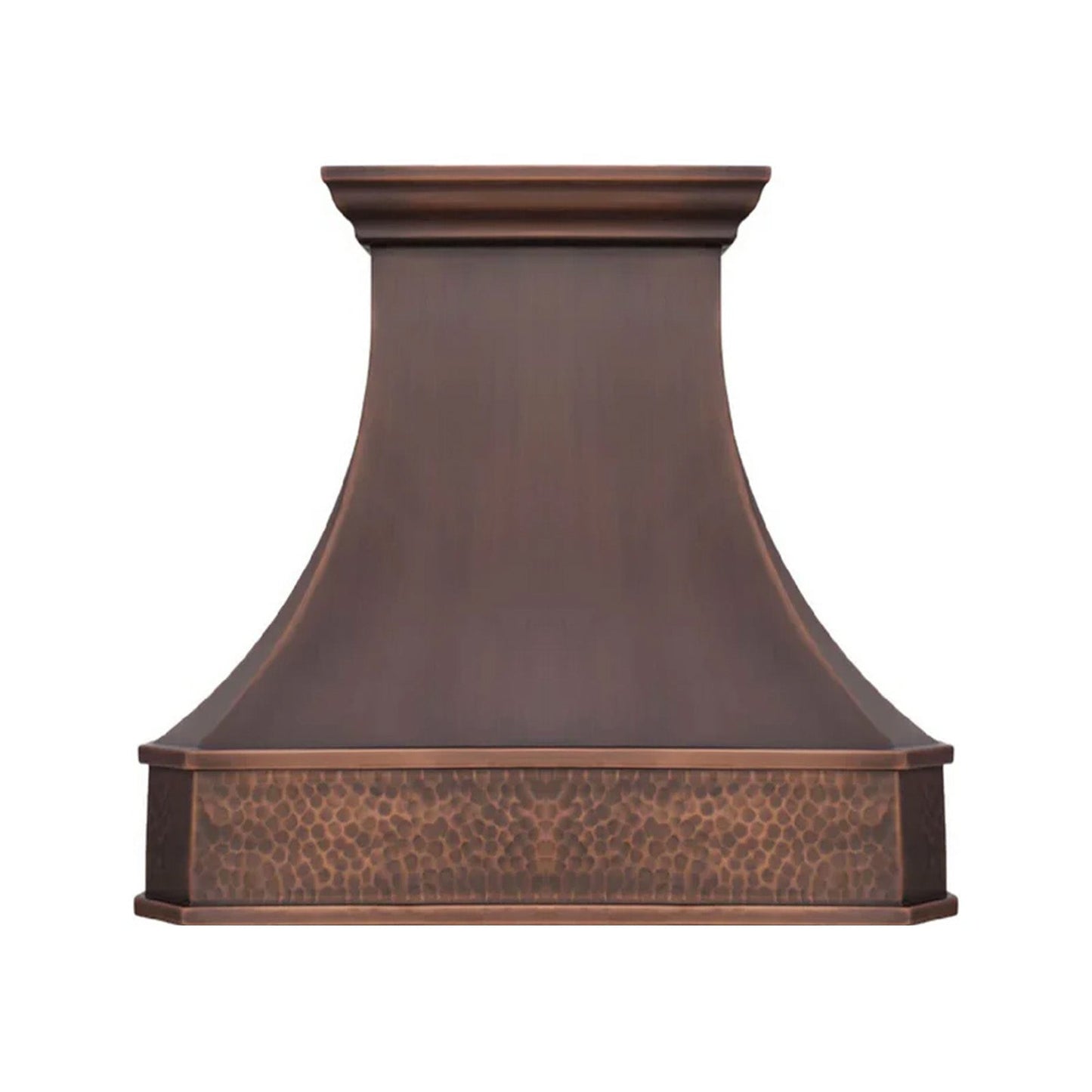 Akicon Custom Handcrafted Classic Copper Range Hood Made to Order