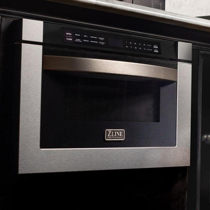 ZLINE 24" 1.2 cu. ft. Microwave Drawer in Stainless Steel, MWD-1
