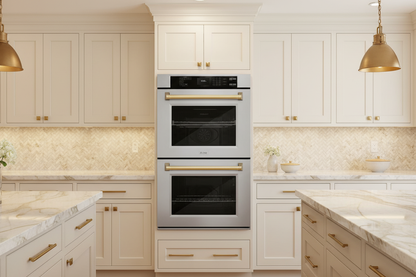 ZLINE 30" Double Wall Oven in Luxury Kitchen Setting